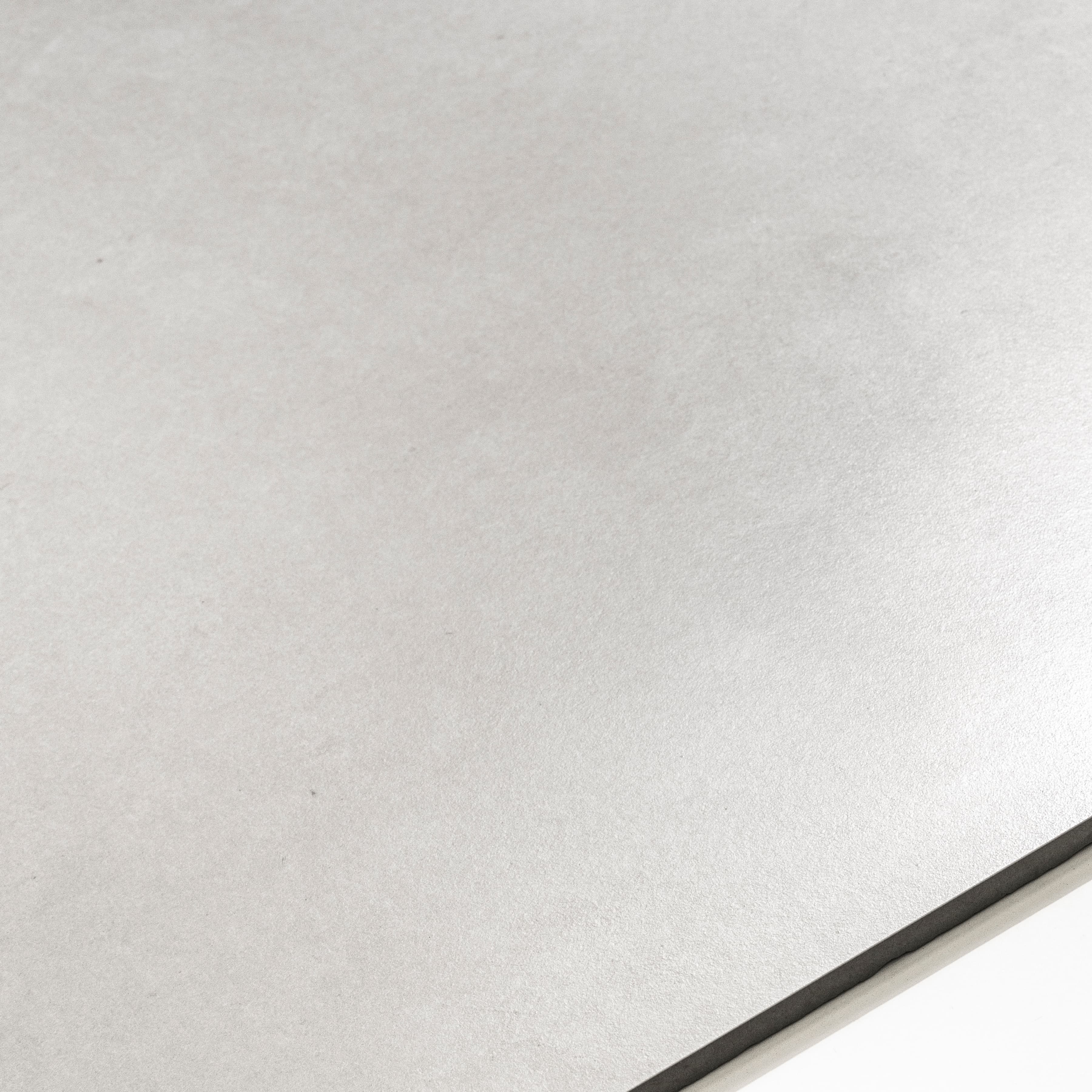 Azure Bianco 120x120cm matt porcelain tile. Bright white with soft azure tones, perfect for sleek, modern, and timeless interiors.