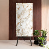 Giza Gold Luxury Marble Look Porcelain Tile 60x120cm – 9mm Thickness