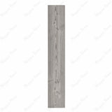 Mosaici Natural wood-look porcelain plank flat view showing weathered grey pine grain with natural knots for UAE interior design