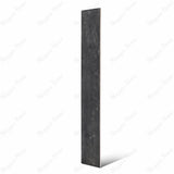 Dark grey-black weathered wood effect porcelain tile for modern UAE interiors
