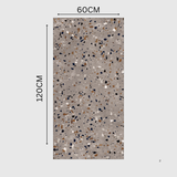 AMATA MOCA porcelain tile in 60x120cm size with a carving matt finish. 9MM thick large format brown tile perfect for stylish walls and floors.