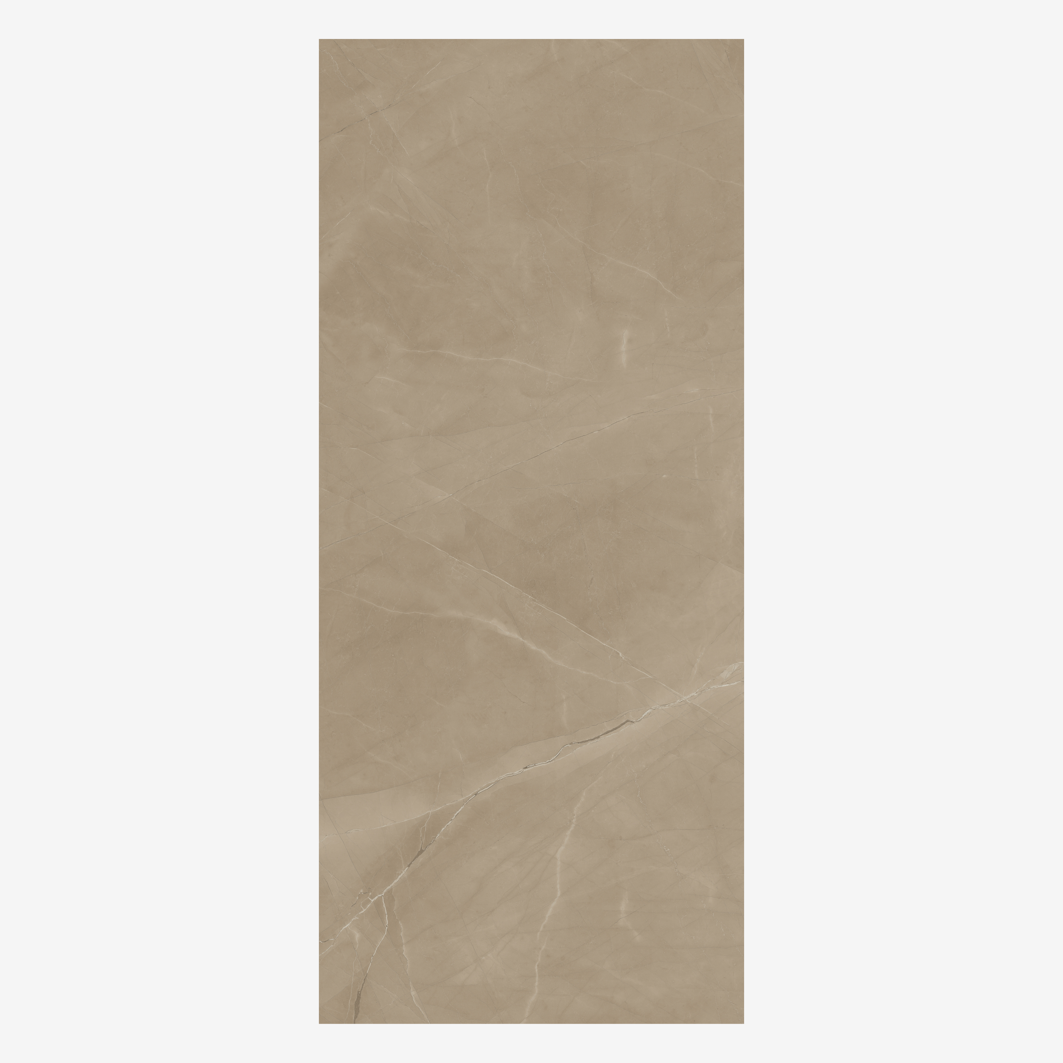 ARMANI BROWN 120x278cm marble look tile with stunning veining in a luxurious glossy finish. A premium large format tile for elegant interiors.