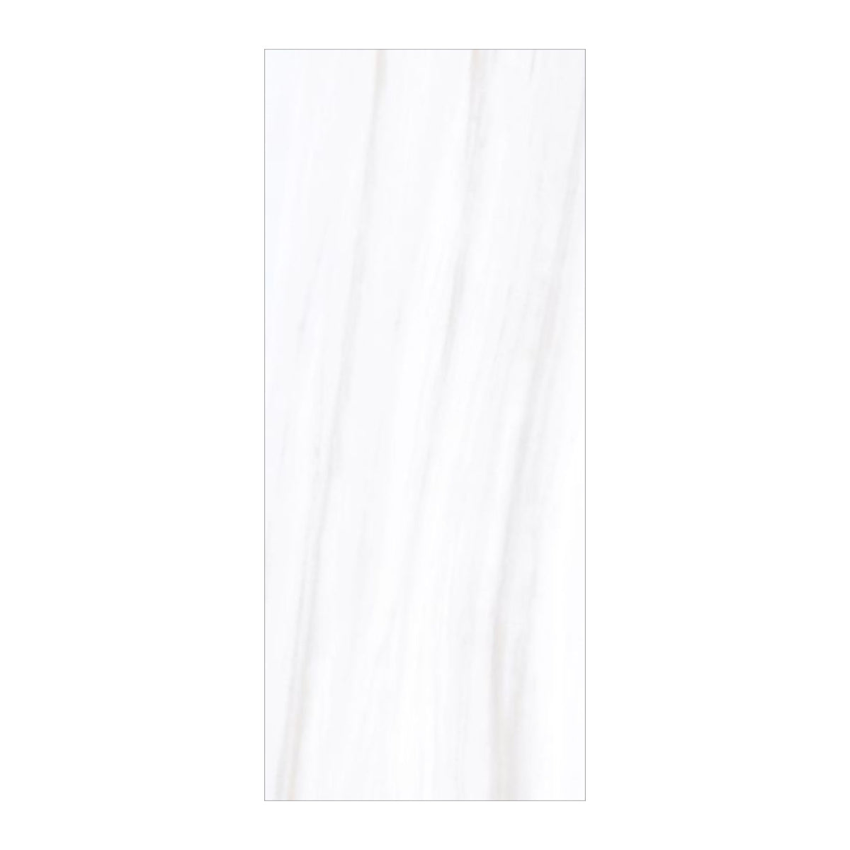 Aldorado Bianco Crystal Polish Colorbody porcelain slab 120x280cm, 9mm thick, with Random 03 marble look for premium floors, walls and interiors.