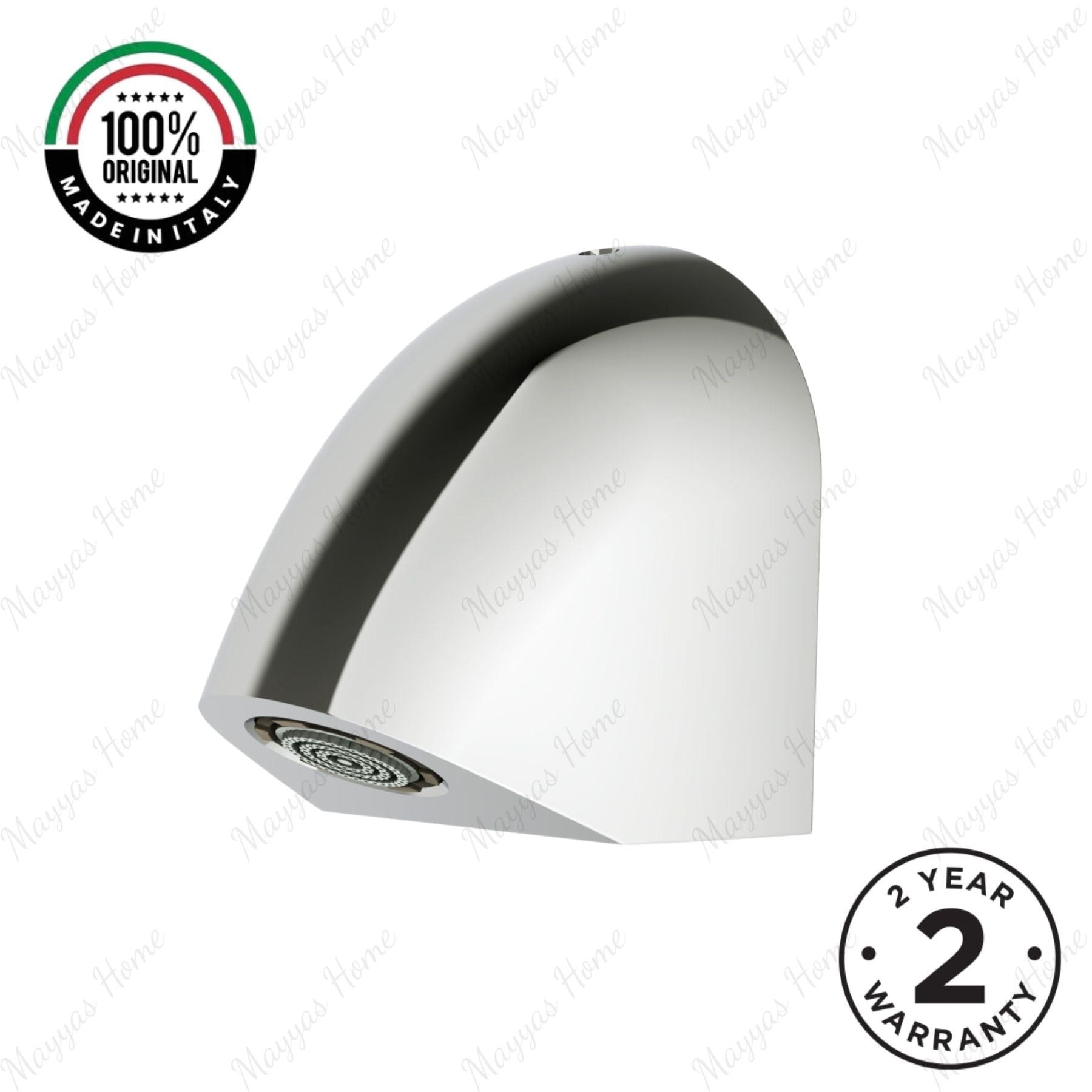 Anti-hanging shower head with adjustable jet, wall-mounted design and G1/2 male connection. Ideal for hospitals, secure facilities and public showers in UAE.