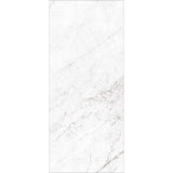 Arabesque Bianco glossy porcelain slab 120×280cm 6mm thickness. Large-format luxury wall slab with polished finish for modern interiors and premium spaces.