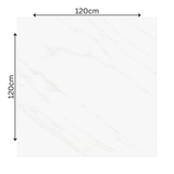  Arena Shine 120x120cm matt porcelain tile in soft beige. Elegant, durable, and ideal for walls and floors in both modern and classic interiors.