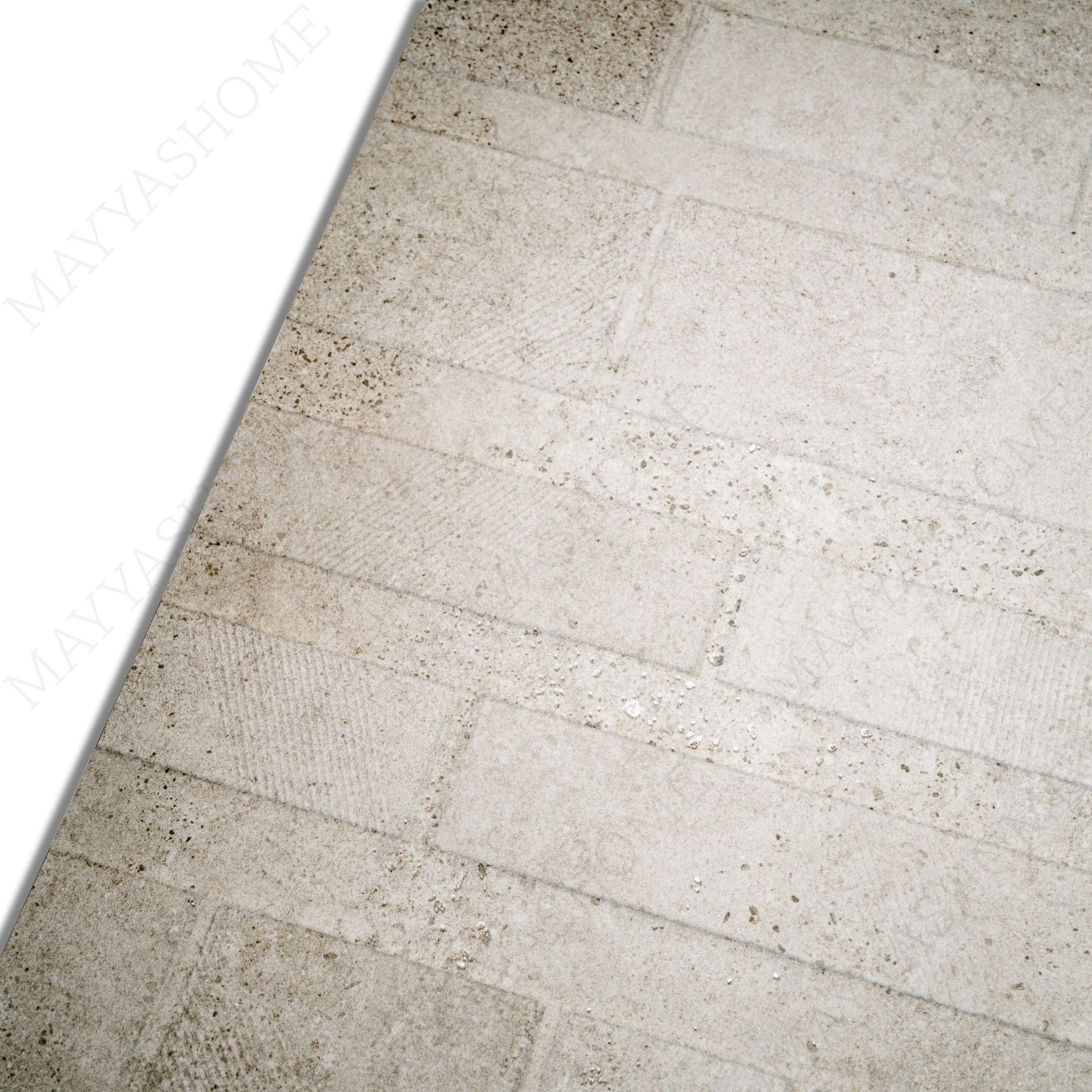 Brick Essence brick-look porcelain tile in 60x120cm size with rustic texture, durable 9mm thickness and low absorption for walls and floors.