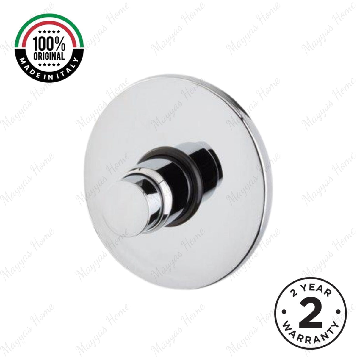 Built-in timed urinal tap with 4–6 second flush cycle and push-button control. Ideal for commercial, healthcare and public washroom projects in UAE.