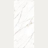CALACATTA LIGHT 120x278cm 09mm – Book-Match Glossy Porcelain Tile