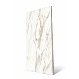 Calacatta Jewel Crystal Polish Colorbody porcelain slab 120x280cm, 9mm thick, with Random 03 Calacatta marble look for premium floors, walls and interiors.