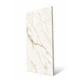 Calacatta Perlato Crystal Polish Colorbody porcelain slab 120x280cm, 9mm thick, featuring Random 03 Calacatta marble look for premium floors, walls and interiors.