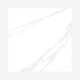 Calacatta White 120x120cm matt porcelain tile with bold grey veining. Elegant marble look, durable and stylish for luxury interiors.