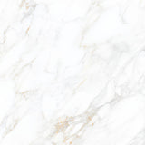 Carara Gold polished porcelain slab in 120x280cm with 6mm thickness, offering a luxury marble look for premium floors, walls and contemporary interiors.