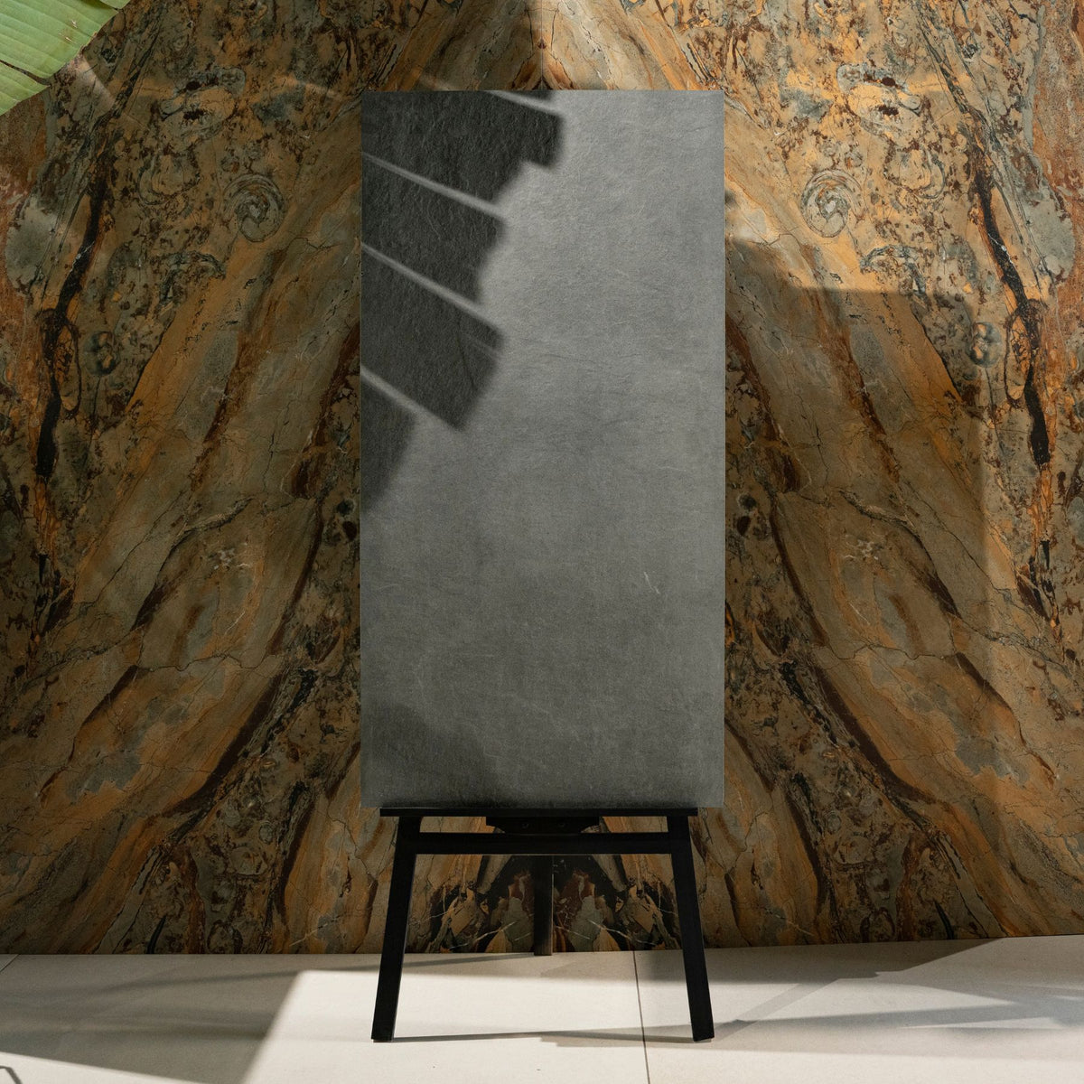 Cemento Nero is a 60x120cm x2mm matt porcelain tile with a deep black concrete look, perfect for modern, bold, and durable floor and wall designs.