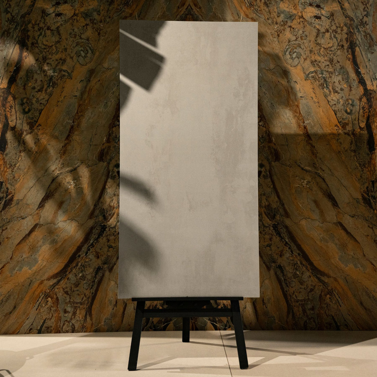 Chrometic Vanilla porcelain tile in 60x120cm size with elegant vanilla beige tones, smooth texture and durable 9mm thickness for floors and walls.