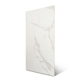 Classic Statuario porcelain tile in 60×120cm offers a luxurious white marble look with elegant grey veining, high durability and low maintenance for modern interiors.