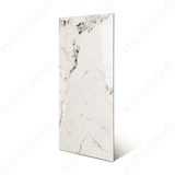 Crystal Ash porcelain tile 60x120cm 9mm thickness, ash grey marble look design, durable porcelain tile for modern floors and walls.