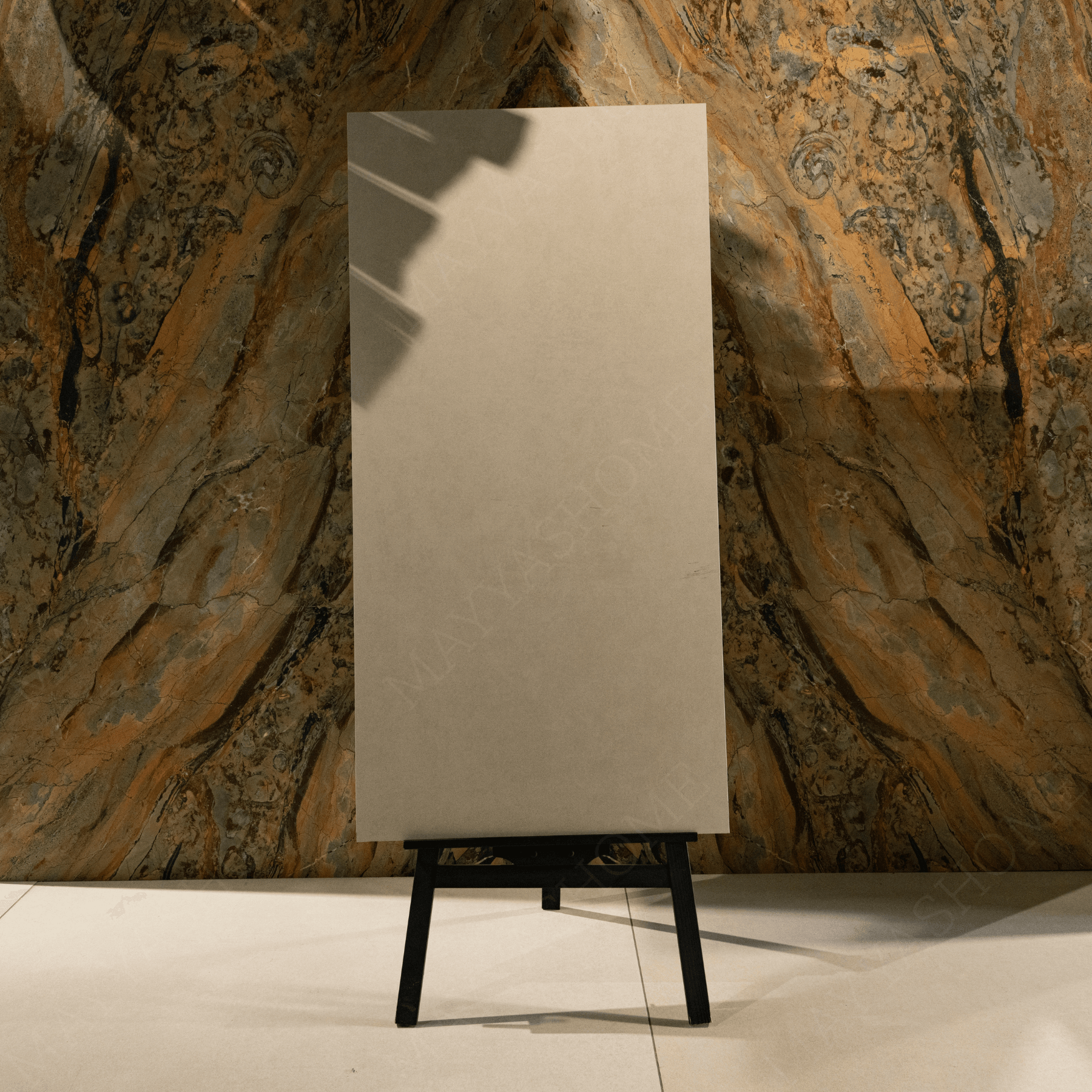 Crystal Storm Grey porcelain tile 60x120cm 9mm thickness, dark grey marble look design, durable porcelain tile for modern floors and walls.