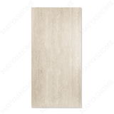 Crystal White porcelain tile 60x120cm with 9mm thickness, marble look finish, durable porcelain, ideal for floors and walls.