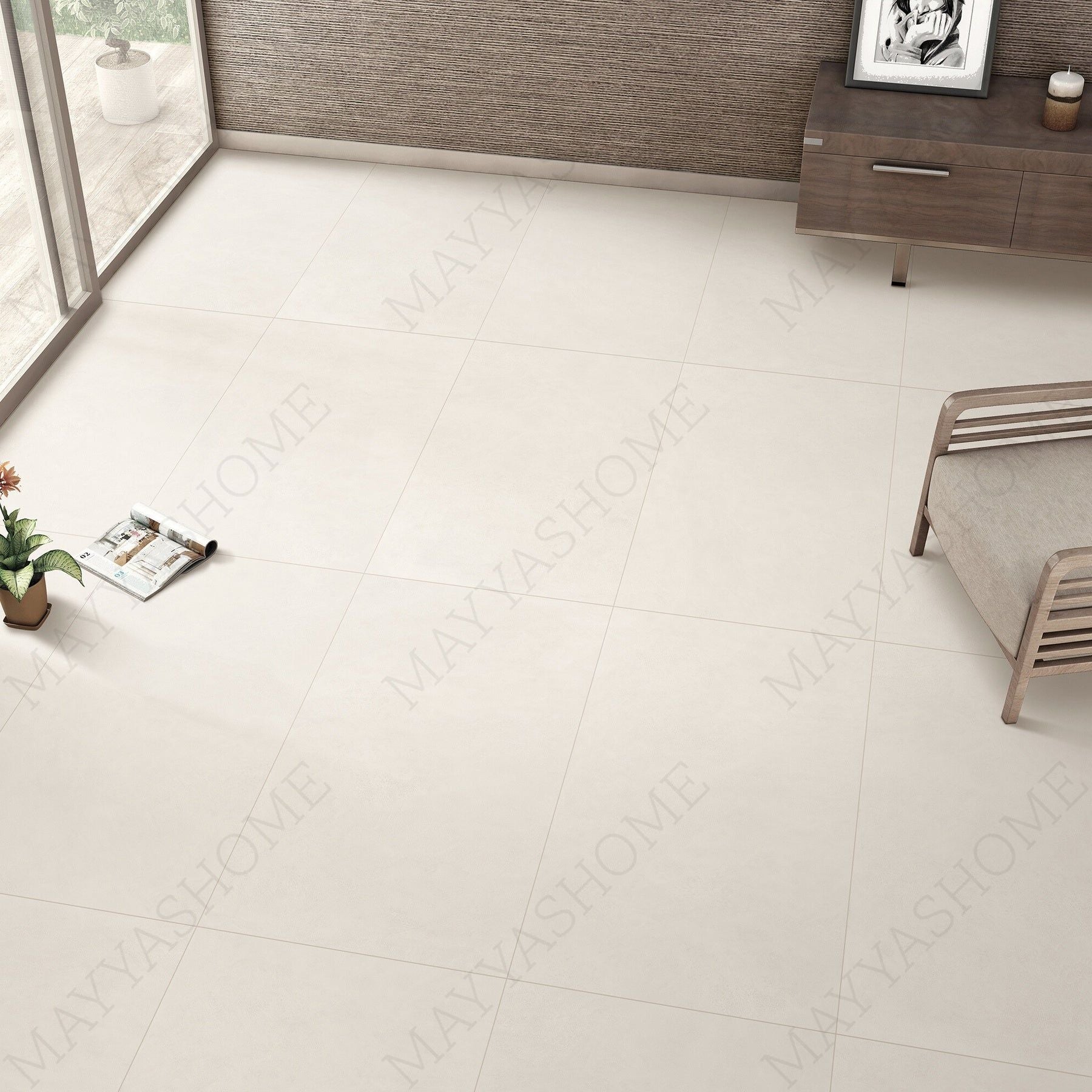 Discover NOVERA TUSK porcelain tile 600x1200mm with 9MM thickness and GHR matt finish. Durable large format tile designed for seamless, stylish floors and walls with a smooth matt texture.