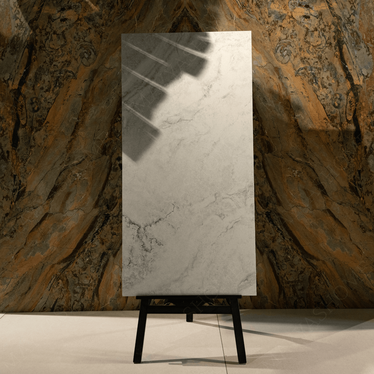  Dolomia Bianco 60x120cm carving matt porcelain tile in elegant white. Durable, textured, and perfect for creating bright and luxurious interiors.