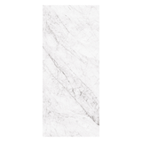 Domino Ash 120x280cm book-match glossy porcelain tile with deep ash-grey tones. Ideal for luxury feature walls and elegant flooring.