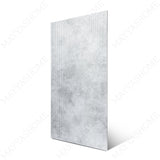 Eva Bianco porcelain tile in 60x120cm size with elegant stone effect, soft white tones and durable 9mm thickness for walls and floors.