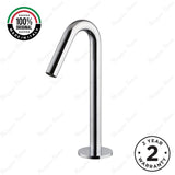 Fixed washbasin spout for above-counter installation with G1/2 male threaded connection. Ideal for hotels, offices, healthcare and commercial bathrooms in UAE.