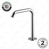 Fixed washbasin spout for above-counter installation with G1/2 male threaded connection. Perfect for hotels, offices, hospitals and commercial bathrooms in UAE.