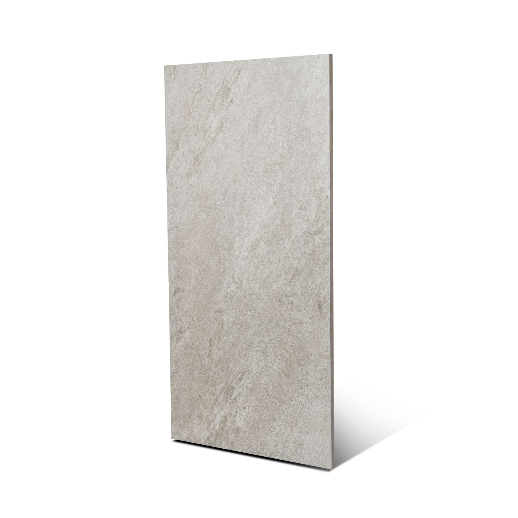 Foggy Slate matt porcelain tile 60x120cm x 2mm with natural stone texture. Durable large format tile ideal for modern floors and stylish interior walls.