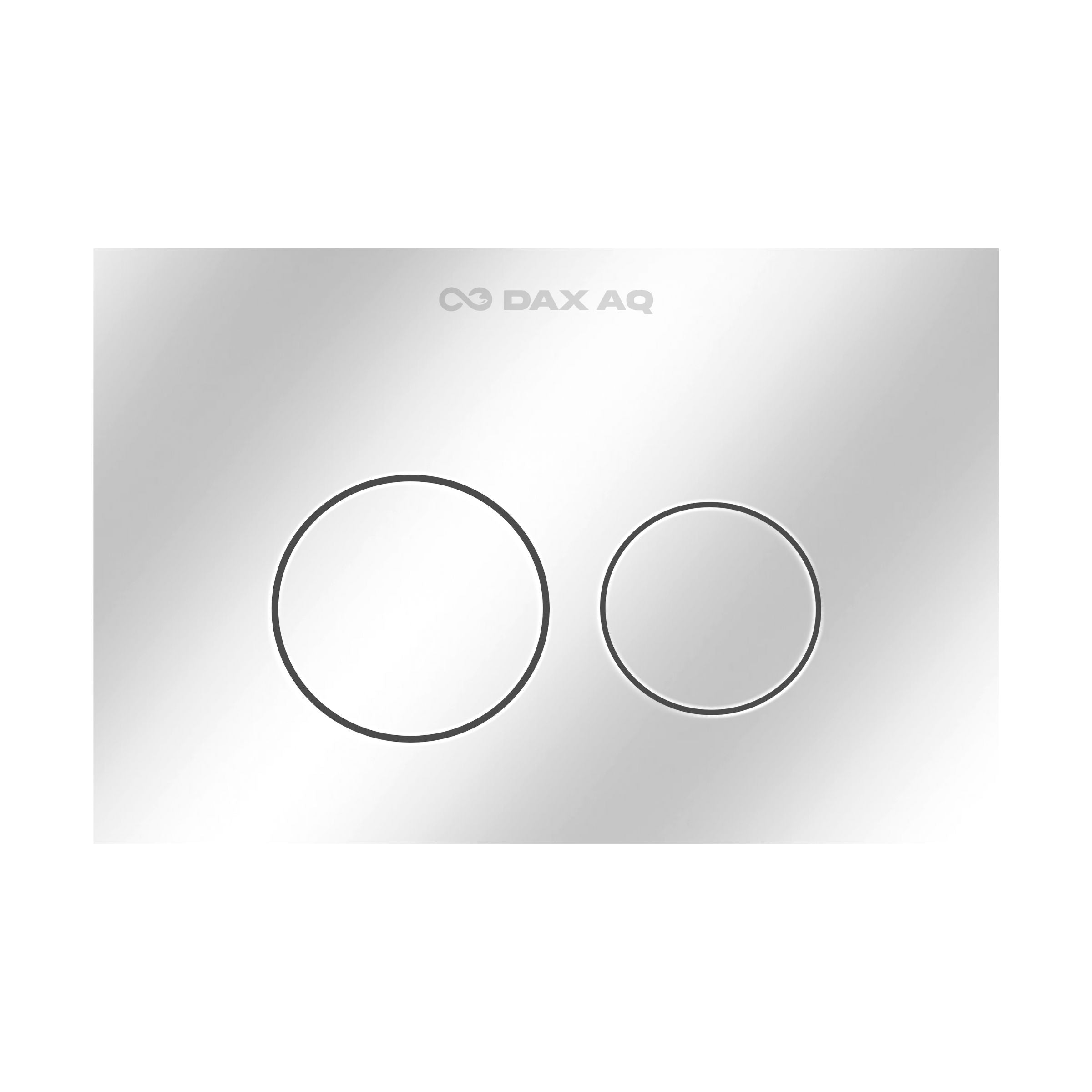 Glossy white polished flush plate with dual-flush control, durable build, and luxury minimalist design. Perfect for modern homes, hotels, and premium bathrooms.