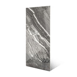 Grigio Imperiale glossy marble effect porcelain tile 60x120cm with 9mm thickness features elegant grey veining and a polished luxury finish.