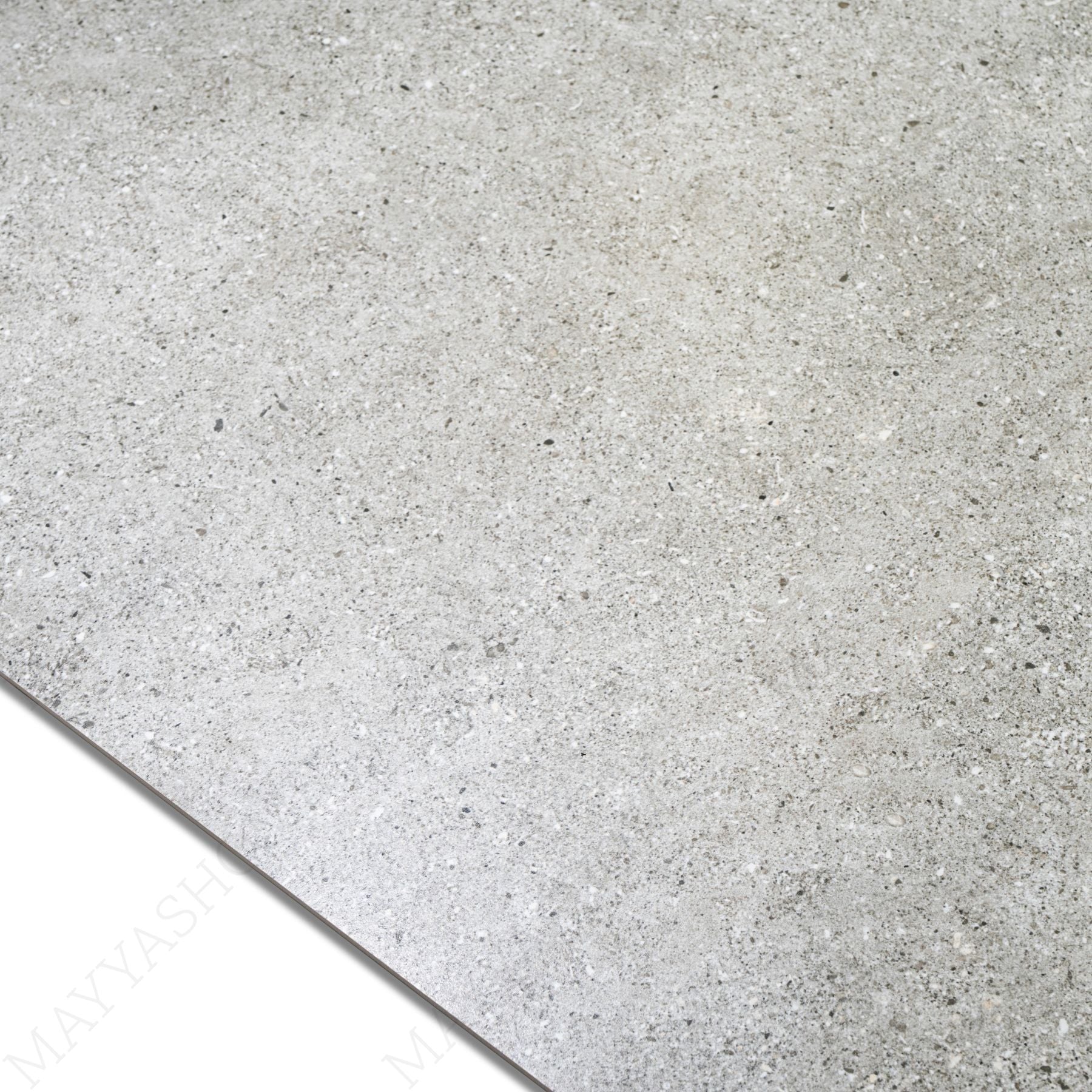 Gritoss Grey porcelain tile 60x120cm 9mm thick with raw cement look, designed for modern floor and wall applications with strong performance.