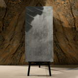 Hyper Blue Dark porcelain tile 60x120cm 9mm thickness, dark blue marble look design, durable porcelain tile for luxury floors and walls.