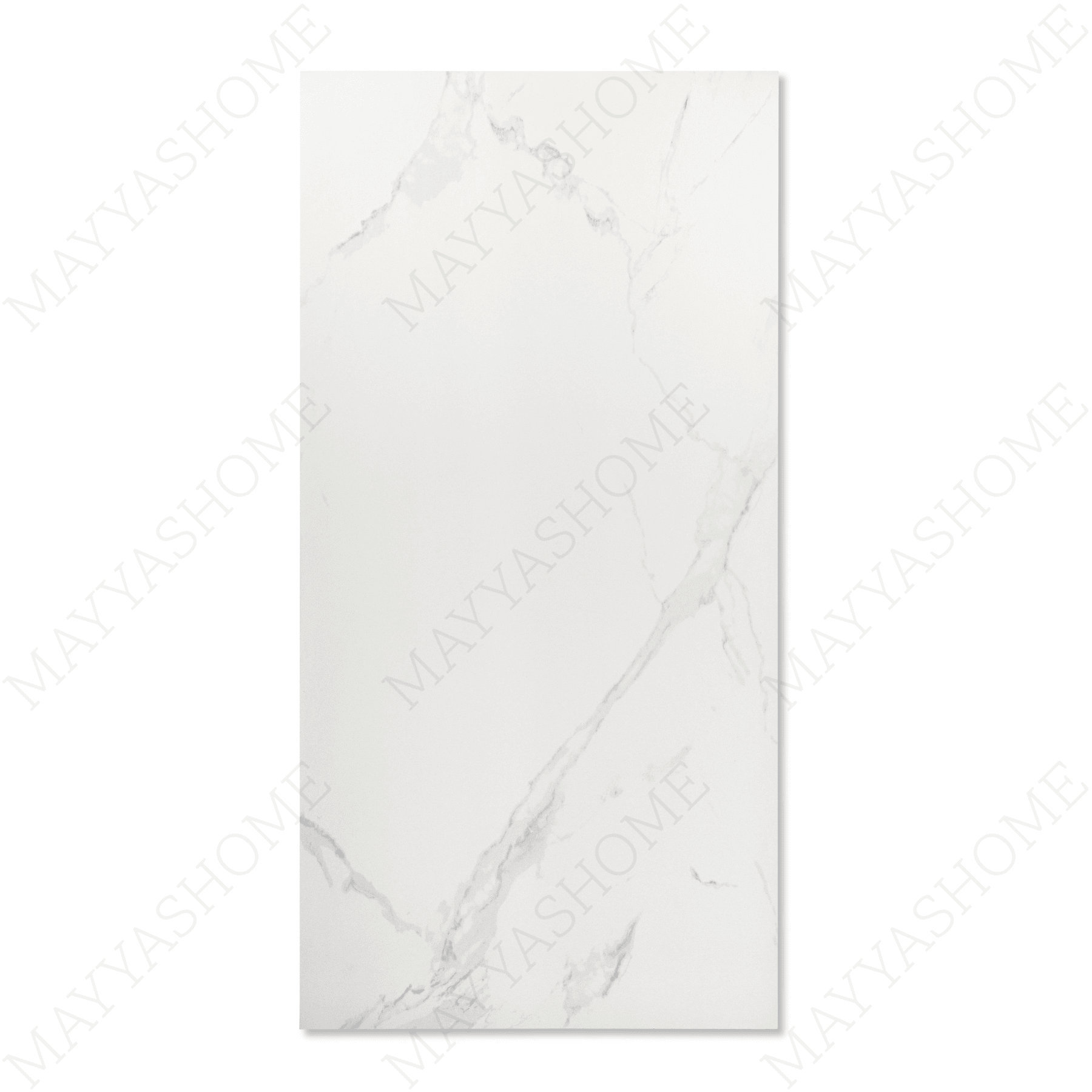 Imperial Bianco porcelain tile 60x120cm with 9mm thickness features a luxury marble look, durable porcelain body, ideal for floors and walls.