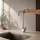 Instant water drinker with swivel spout, flow regulation screw and G3/8 or G1/2 connections. Ideal for schools, hospitals and public facilities across UAE.