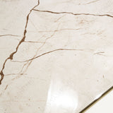 Ivory Marble glossy porcelain tile 60x120cm with 9mm thickness features warm ivory base, subtle beige veining and polished finish.