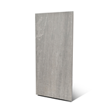 Kandra Grey porcelain tile 60x120cm 2mm thickness, grey stone look design, durable porcelain tile for modern floors and walls.