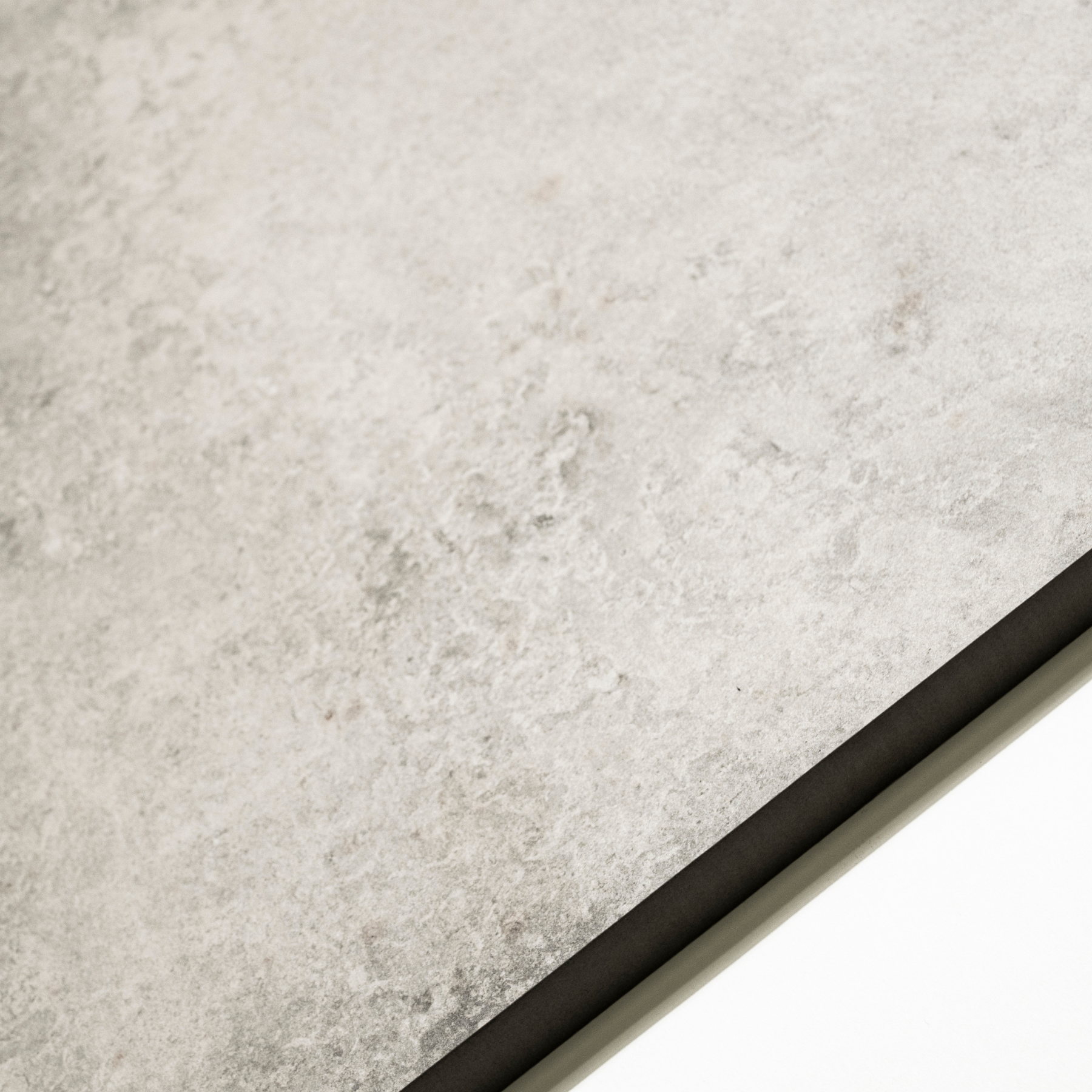 Light Grey porcelain tile 60x120cm 2mm thickness, grey stone look design, durable porcelain tile for modern floors and walls.