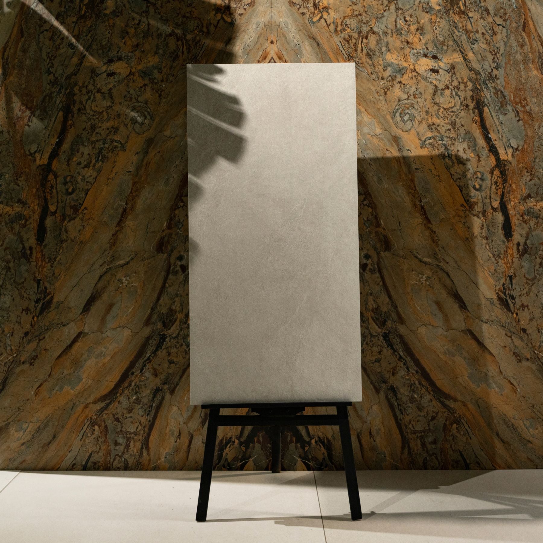 Loop Bianco matt porcelain tile 60x120cm x 2mm with elegant white surface. Durable large format tile ideal for modern floors and stylish interior walls.