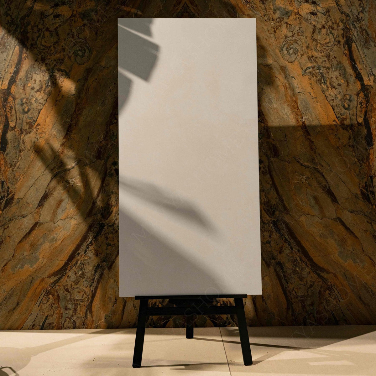 MOON CREMA Porcelain Tile – 60x120mm, Matt Finish, 9MM Thickness