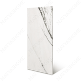 Calcutta Emerald porcelain tile 60x120cm 9mm thickness, white marble look with green veining, durable porcelain tile for luxury floors and walls.