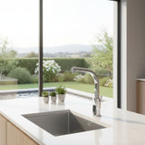 Mains-powered automatic sensor mixer tap with swivel spout and chrome finish. Water-saving touchless faucet for UAE washrooms, hotels, offices, and commercial spaces.