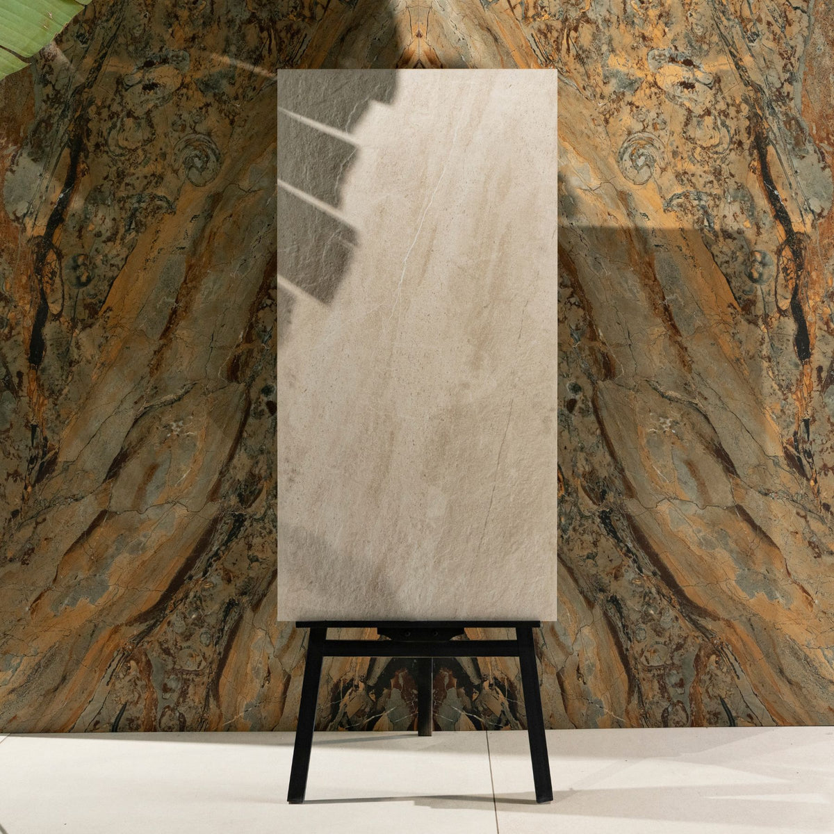 Meraki Crema matt porcelain tile 60x120cm x2mm with soft natural tone, durable large format surface ideal for modern floors, walls and premium interiors.
