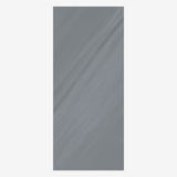 Modern steel look tiles with a random pattern and matt finish. 120x320cm large format tile ideal for industrial and contemporary interiors.
