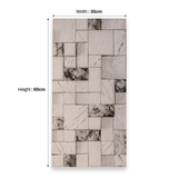 Monaco 03 30x60cm porcelain tile with 09mm thickness. Stone-look design, durable and elegant for modern walls and floors.