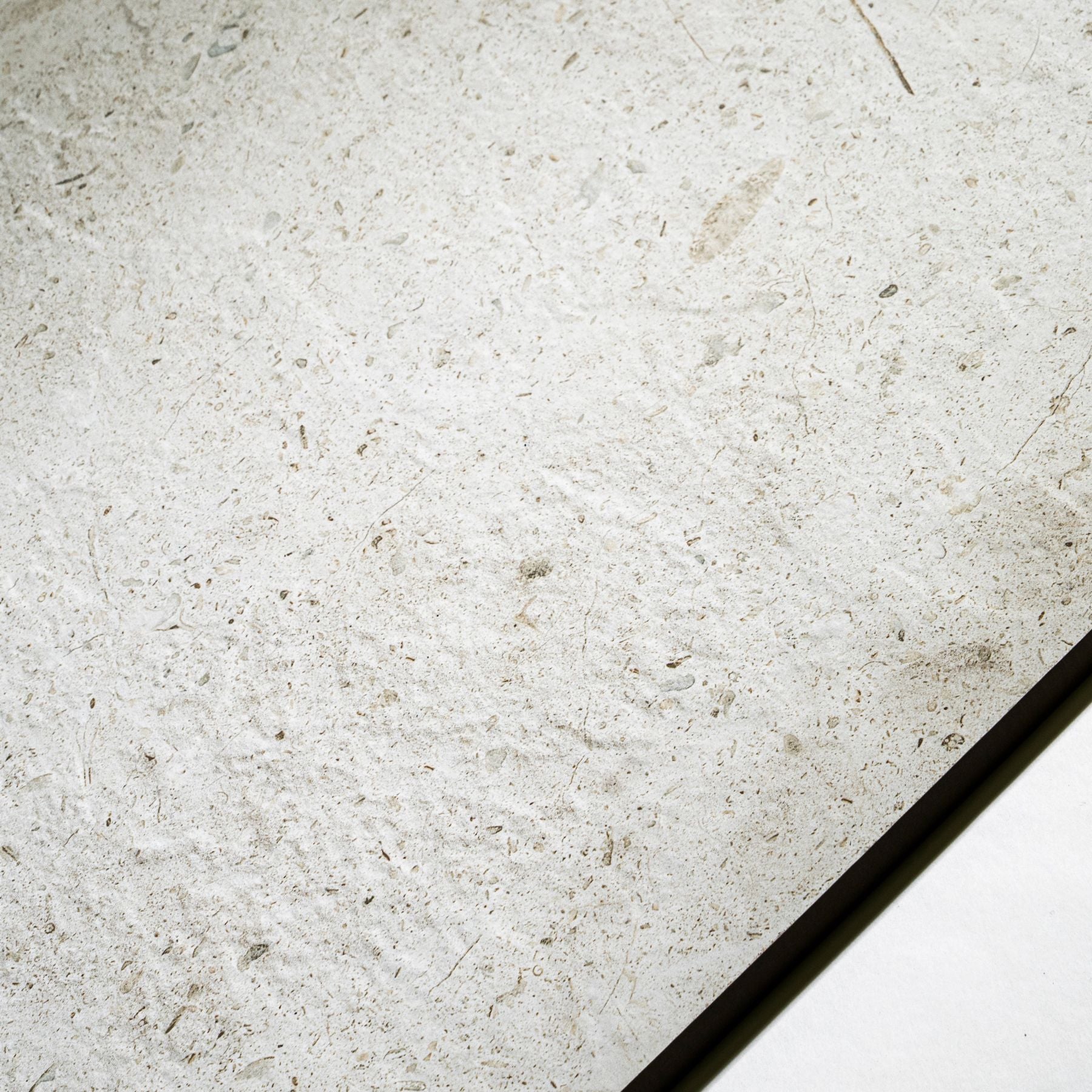 Nest White matt porcelain tile 60x120cm x 2mm with elegant stone look, durable large format surface perfect for modern floors, walls and premium interior spaces.