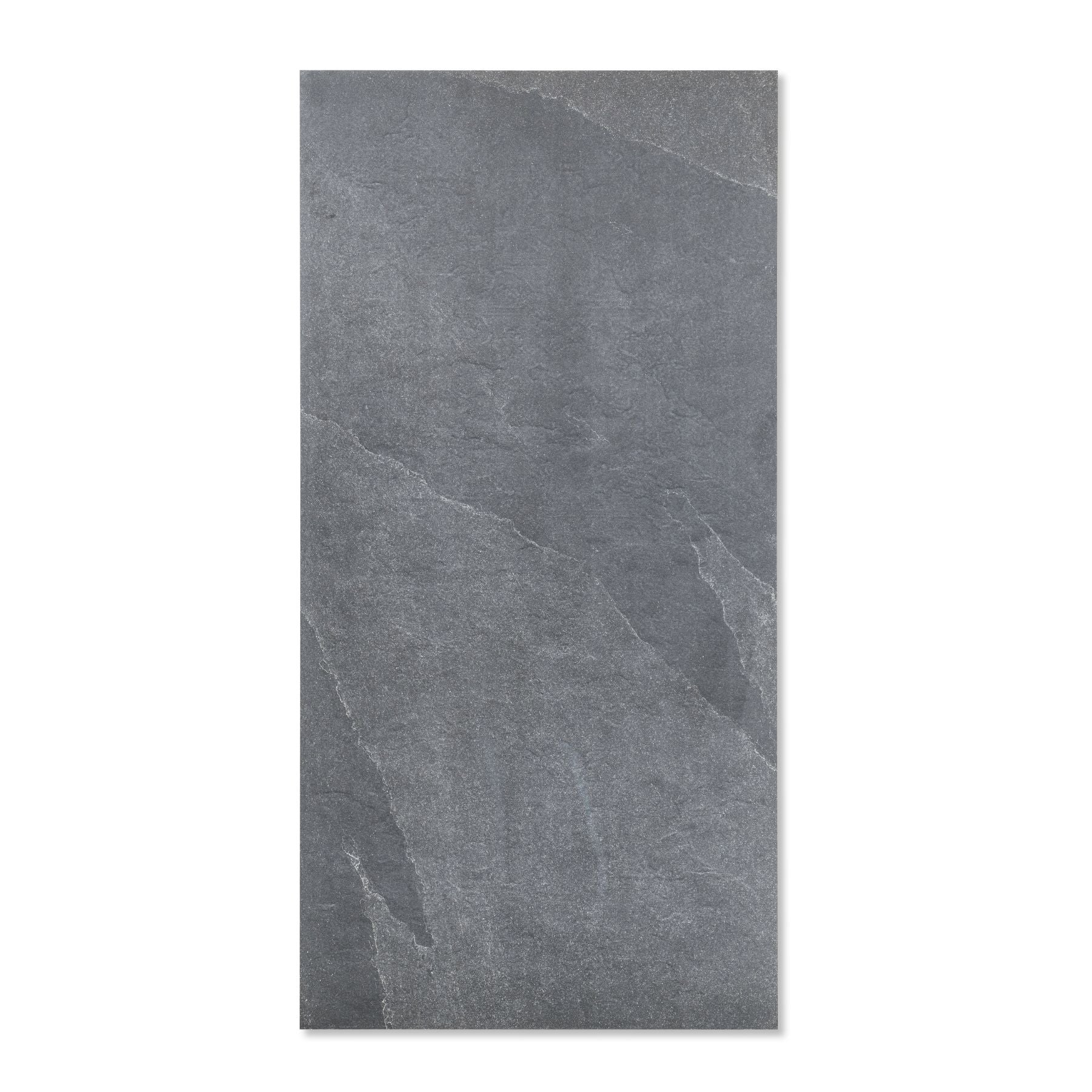 New Brazilian Black matt porcelain tile 60x120cm x 2mm featuring a bold natural stone look, durable large format surface ideal for modern floors and stylish interior walls.
