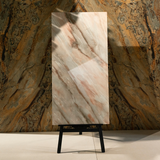 Nile porcelain tile 60x120cm 9mm thickness, marble look design, durable porcelain, ideal for modern floors and walls.