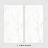 ONIDO BIANCO porcelain tile 60x120cm with carving, matt finish. Durable 9MM large large-format white tile with textured surface for floors and walls.